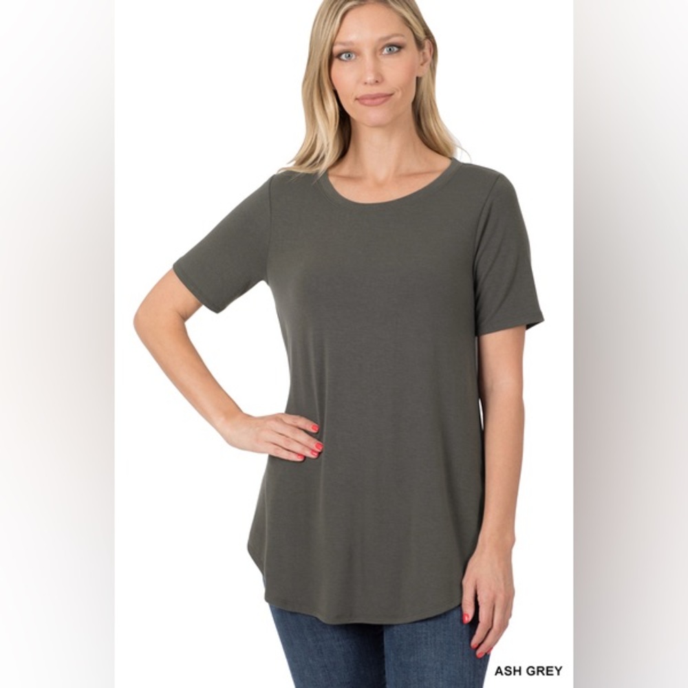 Zenana 🆕 You New Fav Tee! In charcoal